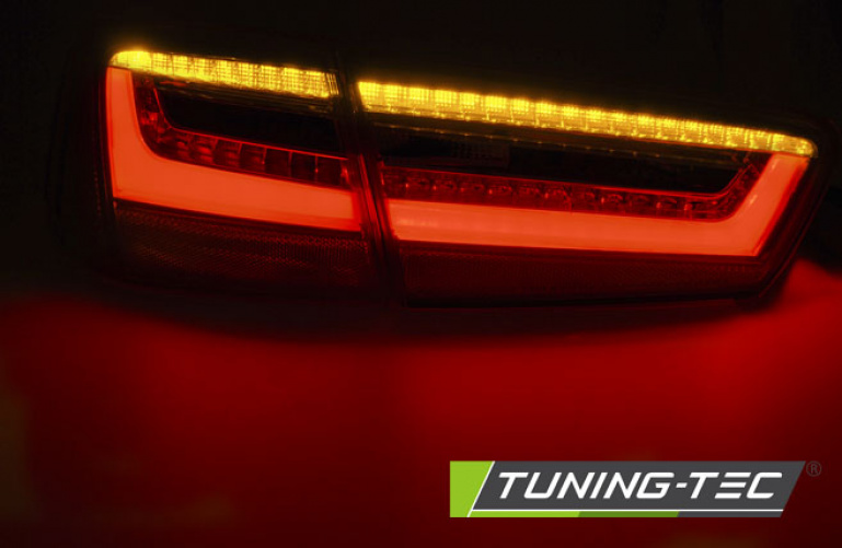 LED Lightbar Design Rückleuchten für Audi A6 4G (C7) Limousine 11-14 rot/klar